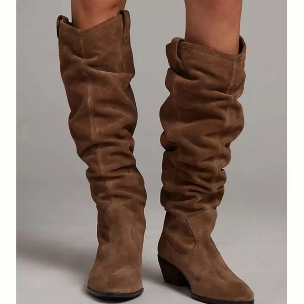 Anthropologie Tall Scrunch Boots - Picture 6 of 7